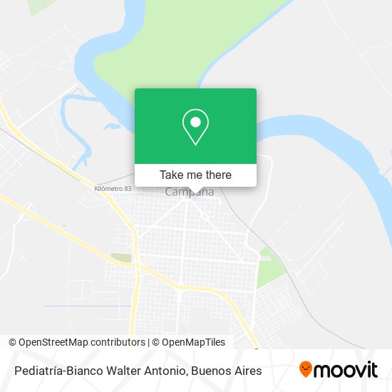 Mapa de Pediatría-Bianco Walter Antonio