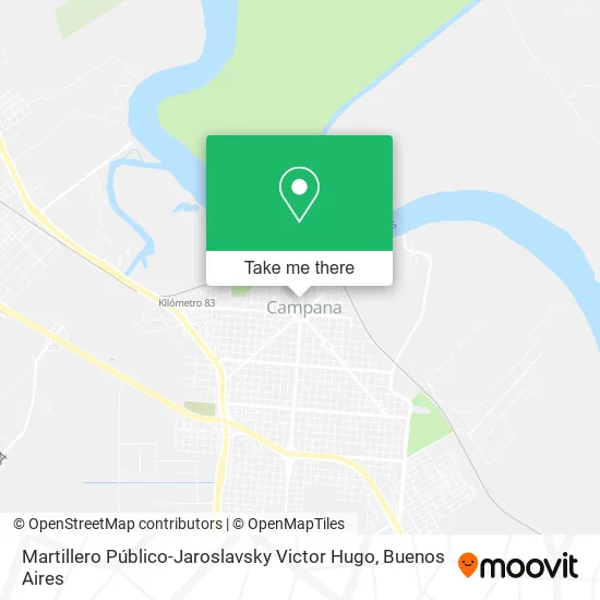 Martillero Público-Jaroslavsky Victor Hugo map