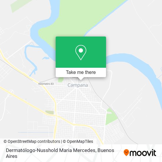 Mapa de Dermatólogo-Nusshold Maria Mercedes