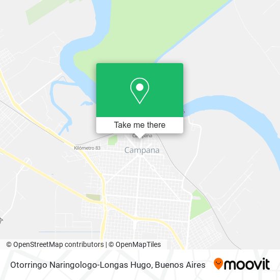 Otorringo Naringologo-Longas Hugo map