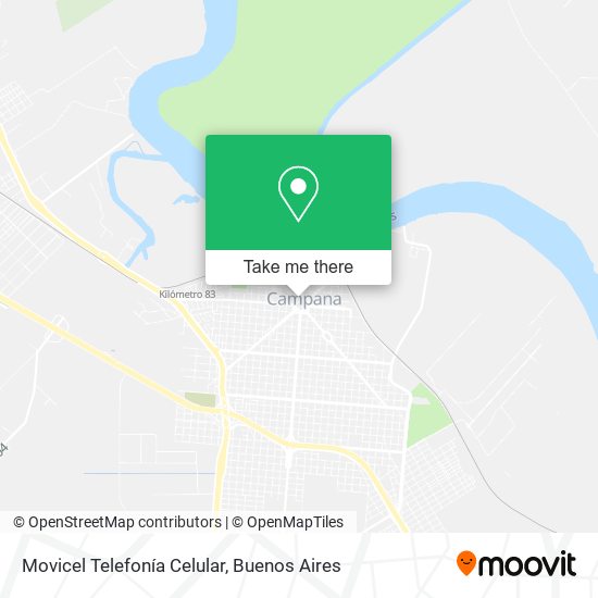 Movicel Telefonía Celular map