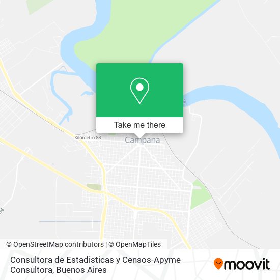 Consultora de Estadisticas y Censos-Apyme Consultora map