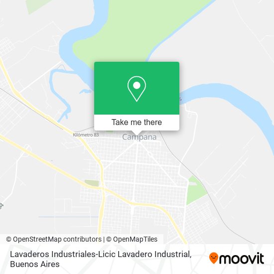 Lavaderos Industriales-Licic Lavadero Industrial map