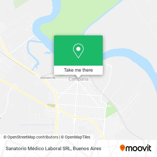 Mapa de Sanatorio Médico Laboral SRL