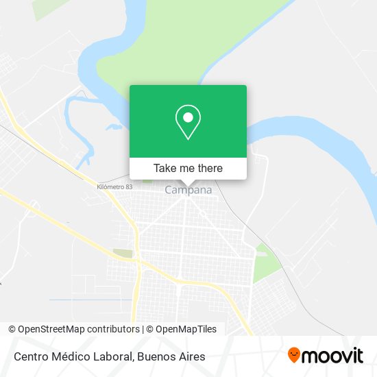 Centro Médico Laboral map