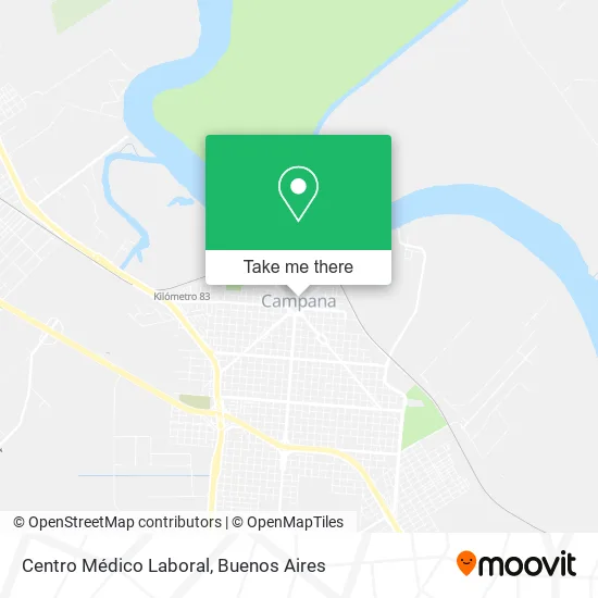 Centro Médico Laboral map