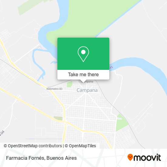 Farmacia Fornés map