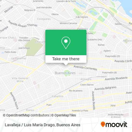 Lavalleja / Luis María Drago map