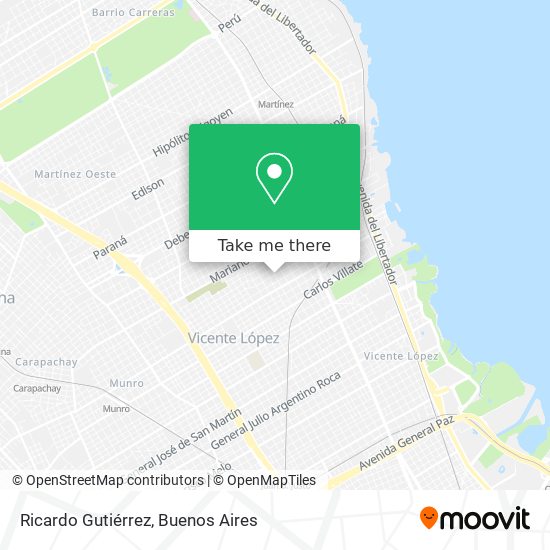 Ricardo Gutiérrez map