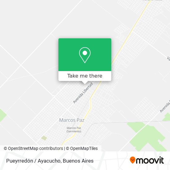Pueyrredón / Ayacucho map