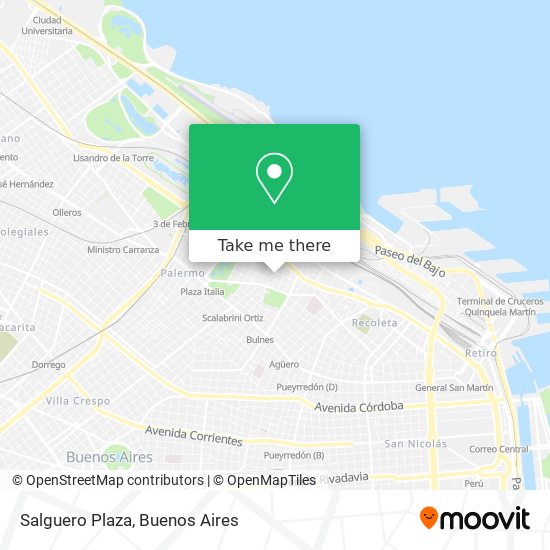 Salguero Plaza map