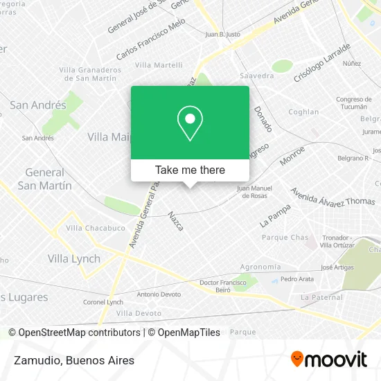 Mapa de Zamudio