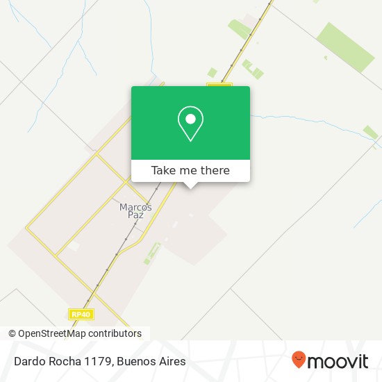 Dardo Rocha 1179 map