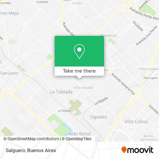 Salguero map