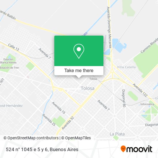 524 n° 1045 e  5 y 6 map