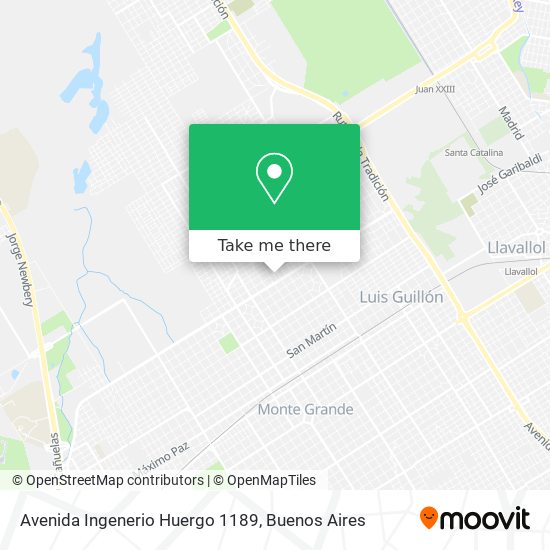 Avenida Ingenerio Huergo 1189 map
