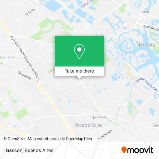 Gascón map