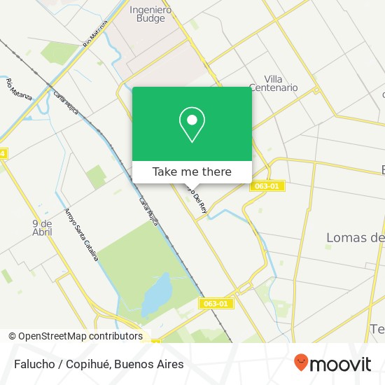 Falucho / Copihué map