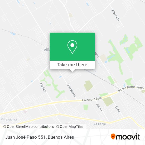 Juan José Paso 551 map