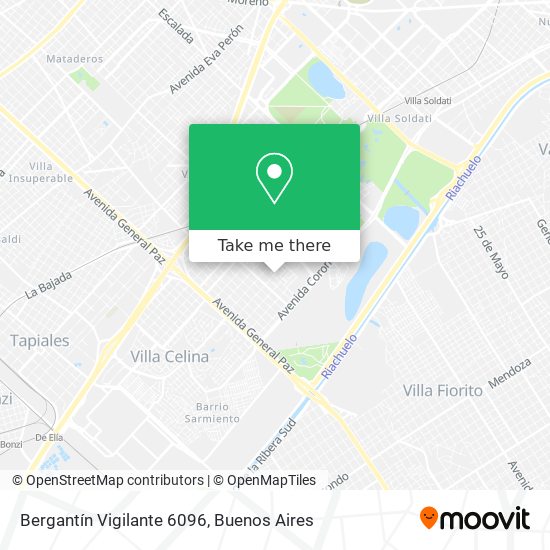 Mapa de Bergantín Vigilante 6096