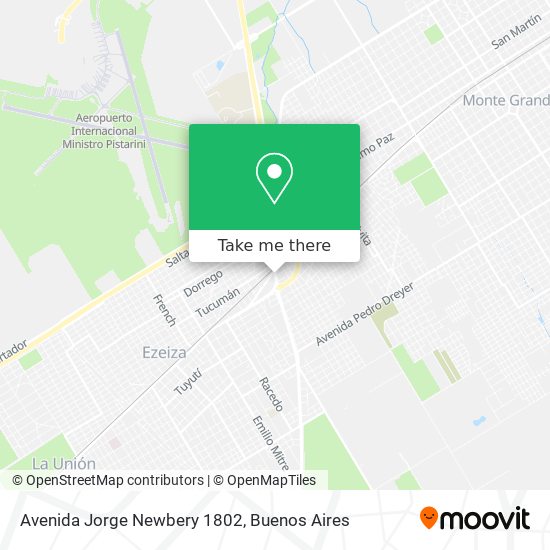 Avenida Jorge Newbery 1802 map