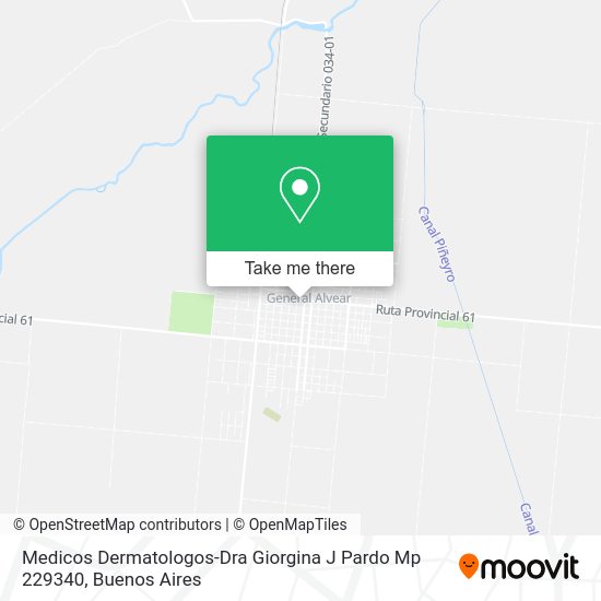 Medicos Dermatologos-Dra Giorgina J Pardo Mp 229340 map