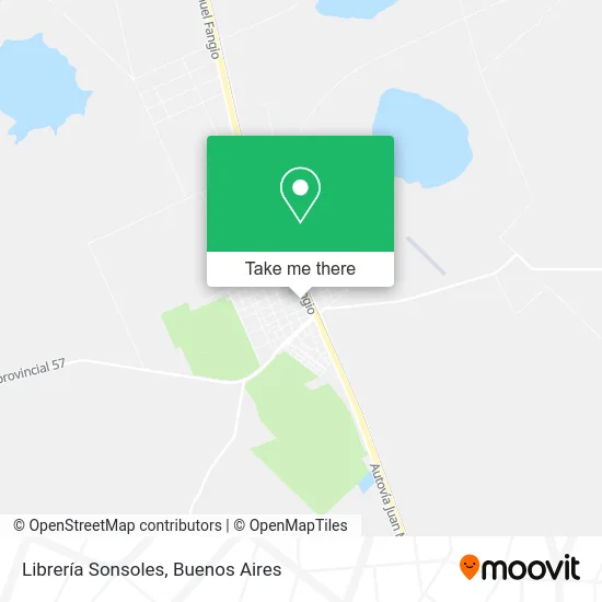 Mapa de Librería Sonsoles