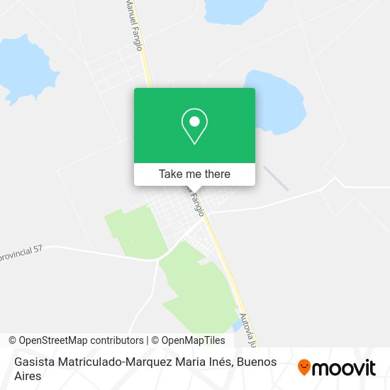 Gasista Matriculado-Marquez Maria Inés map