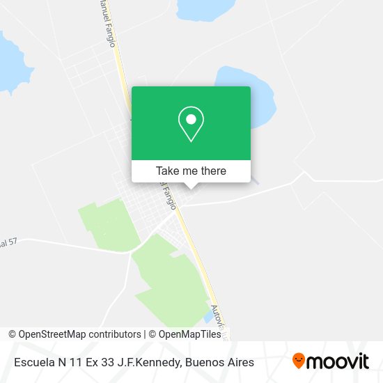 Escuela N 11 Ex 33 J.F.Kennedy map
