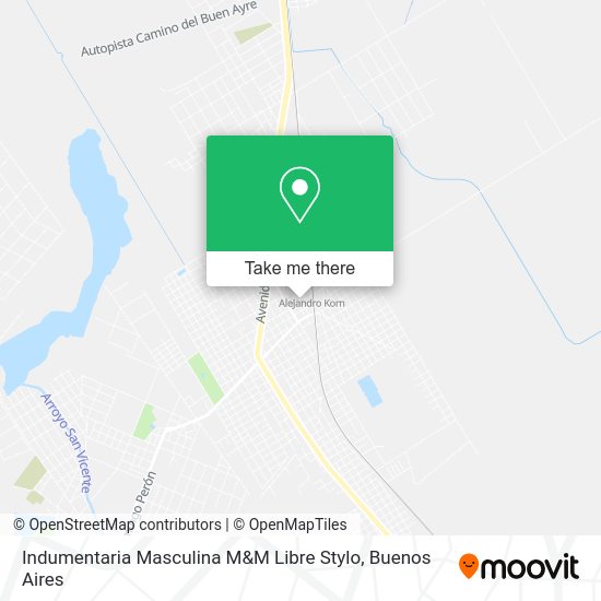 Mapa de Indumentaria Masculina M&M Libre Stylo