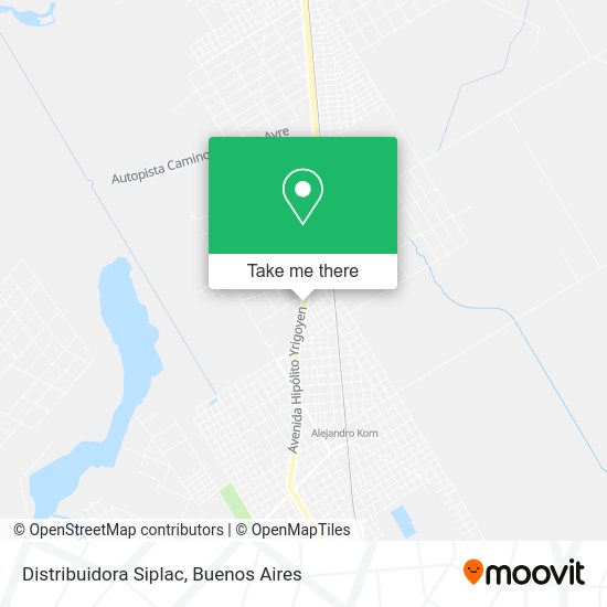 Distribuidora Siplac map