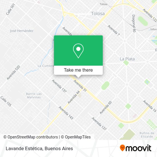 Lavande Estética map