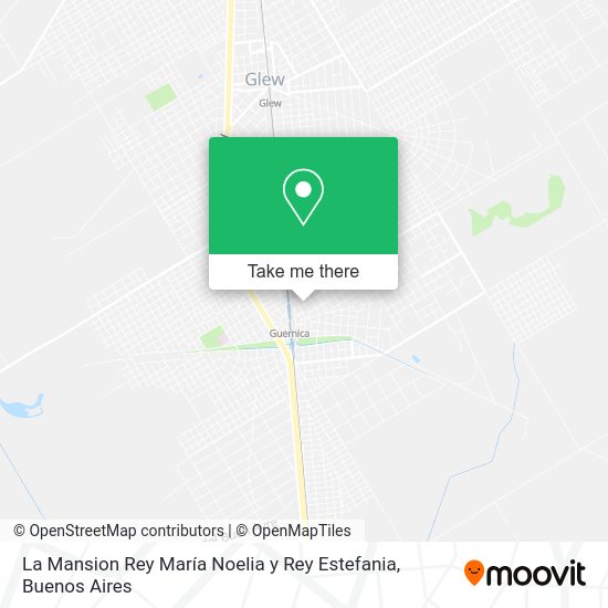 La Mansion Rey María Noelia y Rey Estefania map