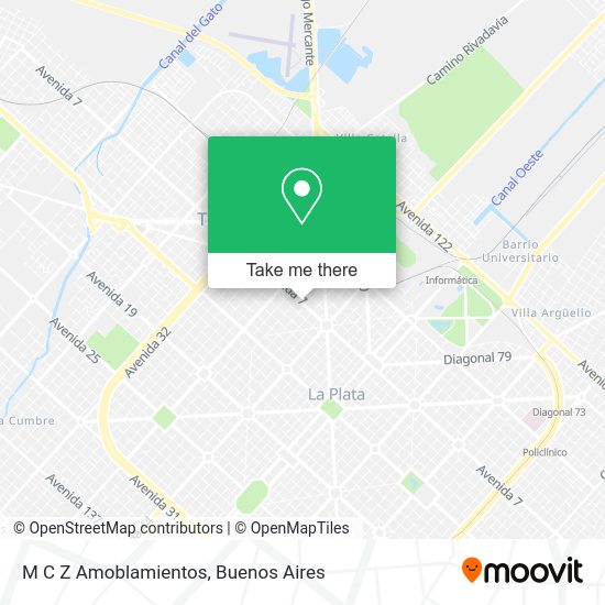 Mapa de M C Z Amoblamientos