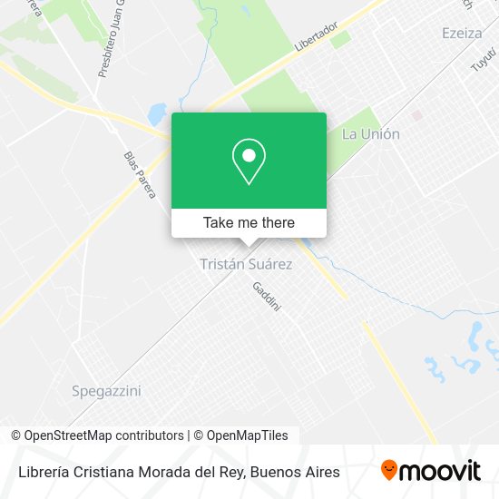 Librería Cristiana Morada del Rey map