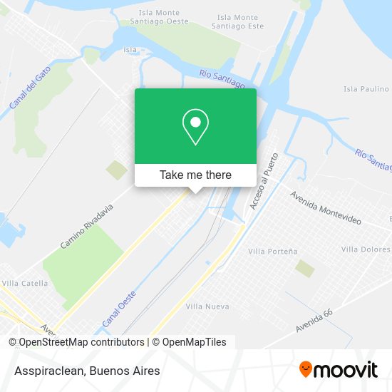 Mapa de Asspiraclean