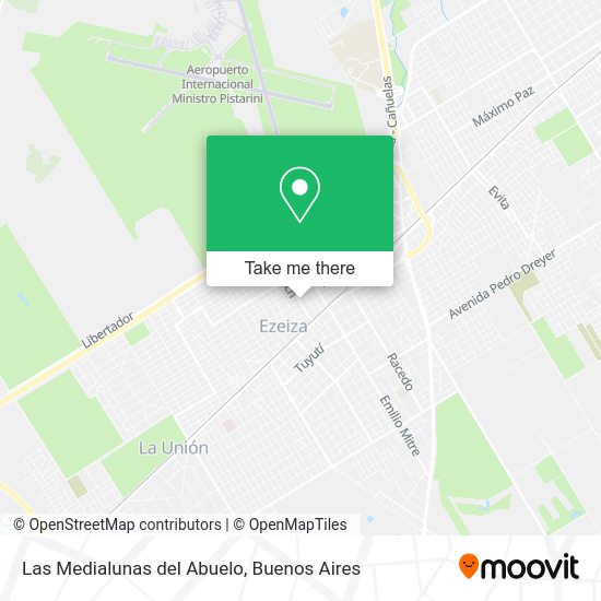 Mapa de Las Medialunas del Abuelo