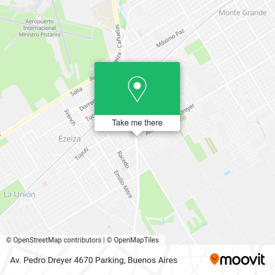 Av. Pedro Dreyer 4670 Parking map