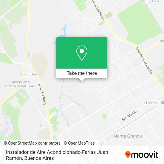 Instalador de Aire Acondicionado-Farias Juan Ramón map