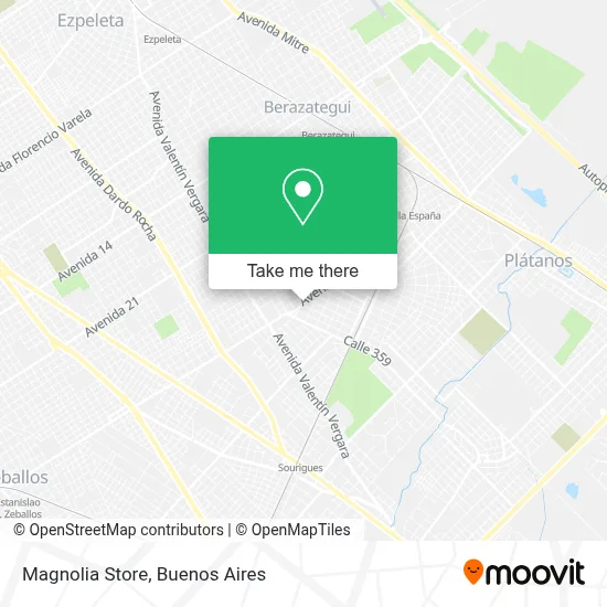 Magnolia Store map