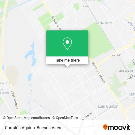 Mapa de Corralón Aquino