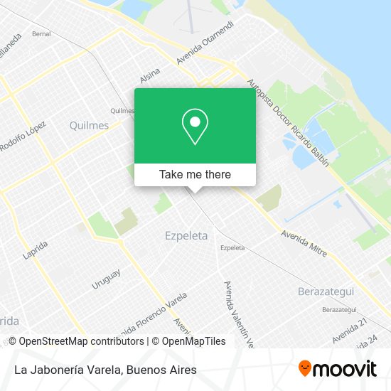 La Jabonería Varela map