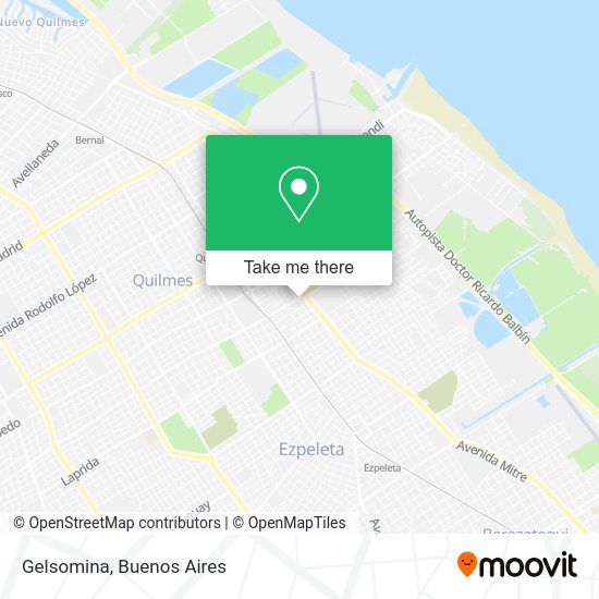 Mapa de Gelsomina