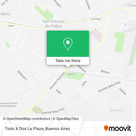 Mapa de Todo X Dos La Plaza
