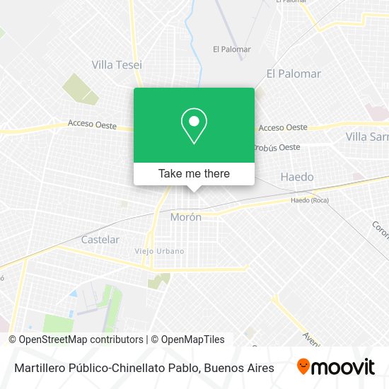 Martillero Público-Chinellato Pablo map