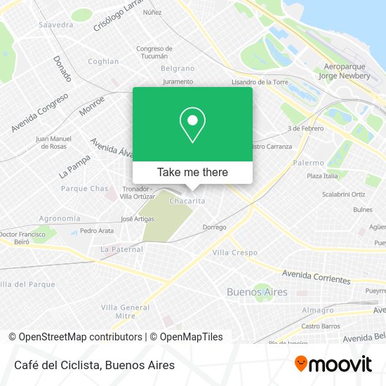 Café del Ciclista map