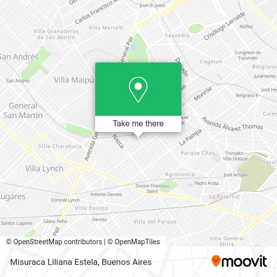 Mapa de Misuraca Liliana Estela