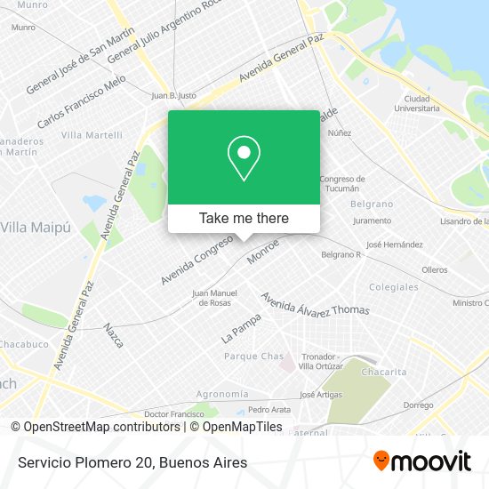 Servicio Plomero 20 map