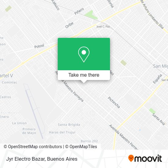 Jyr Electro Bazar map