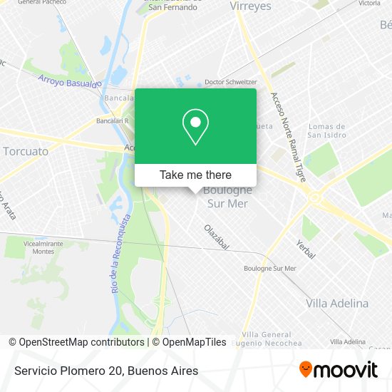 Mapa de Servicio Plomero 20